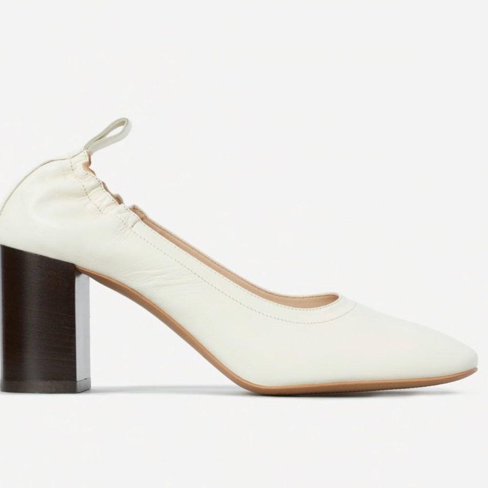 Everlane Day High Heel Bone Size 8.5